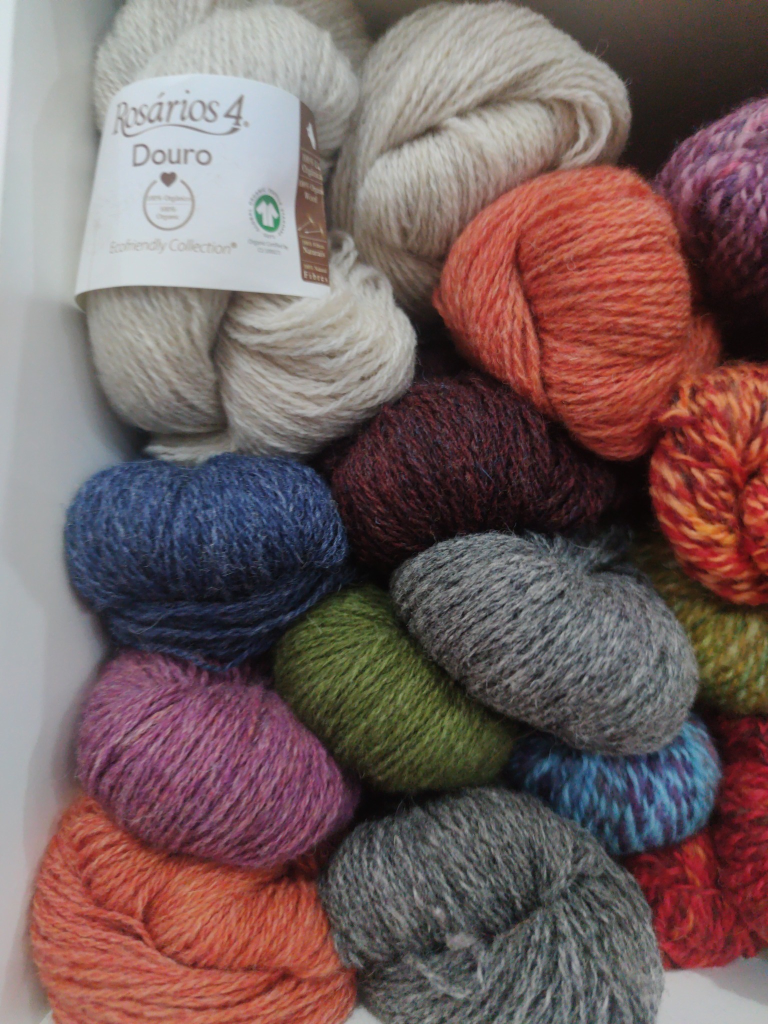 Lãs Douro (várias cores)